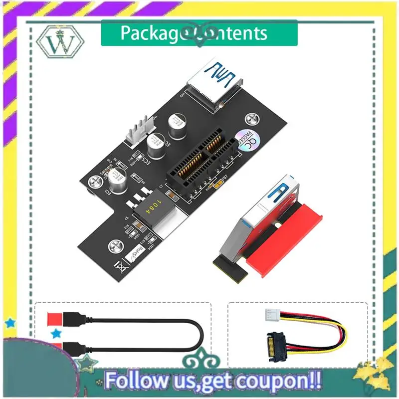 新しい Pci Express Pci-E 1X に 1X/4X/8X/16X ライザーカード高品質磁気フットパッドプラスチック