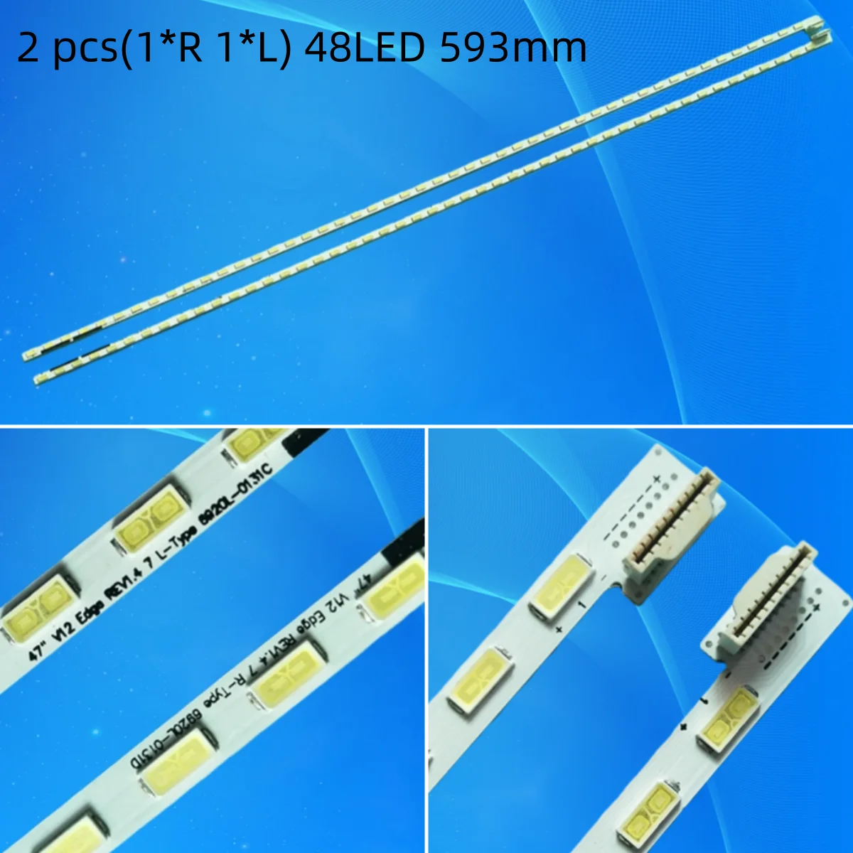 

Светодиодная лента 47 дюймов V12 Edge R L-типа LED47K560J3D 47LM6200 LC470EUE 6920L-0131D 6922L-0017A 6922L-0018A 6917L0700A 6917L0701A