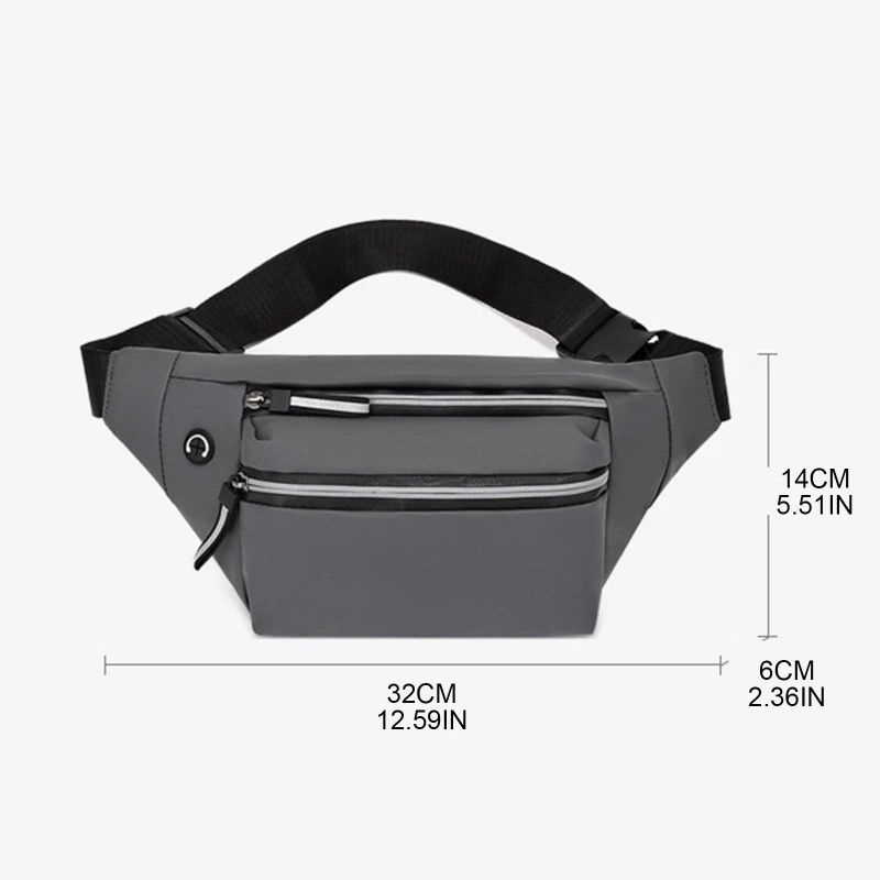 masculina bolsa cintura fanny pack bolsa esporte cinto quadril peito crossbody bolsa ombro