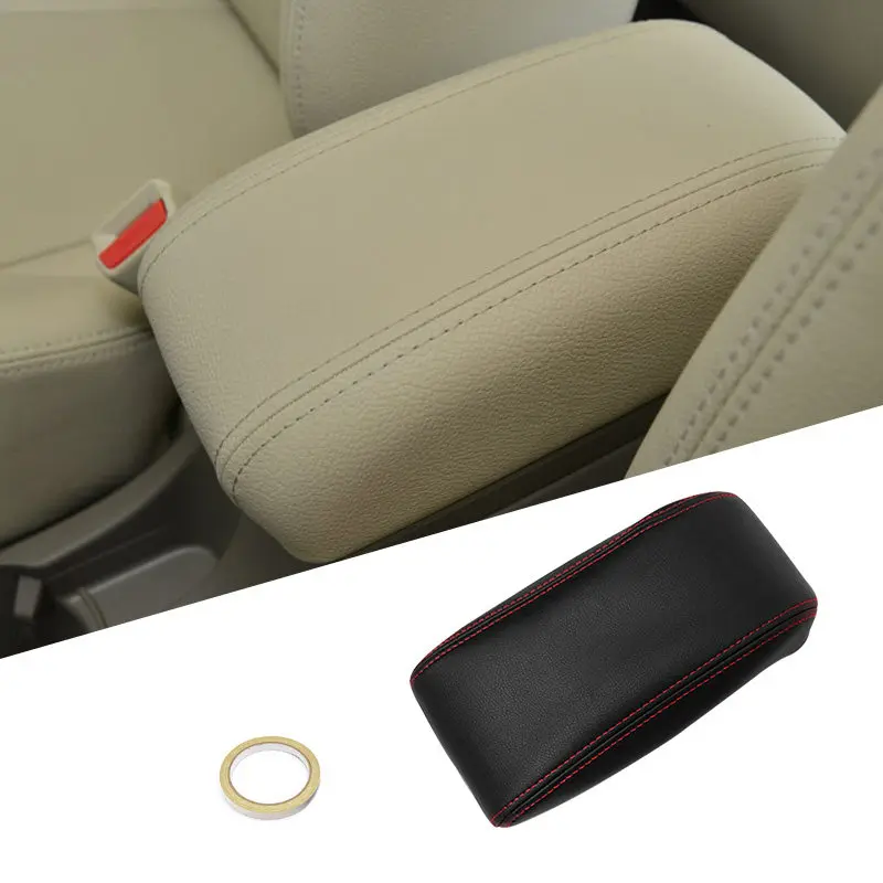 

For Hyundai Tucson 2006 2007 2008 2009 2010 2011 2012 2013 Car-styling Interior Center Armrest Box Leather Cover Proective Trim
