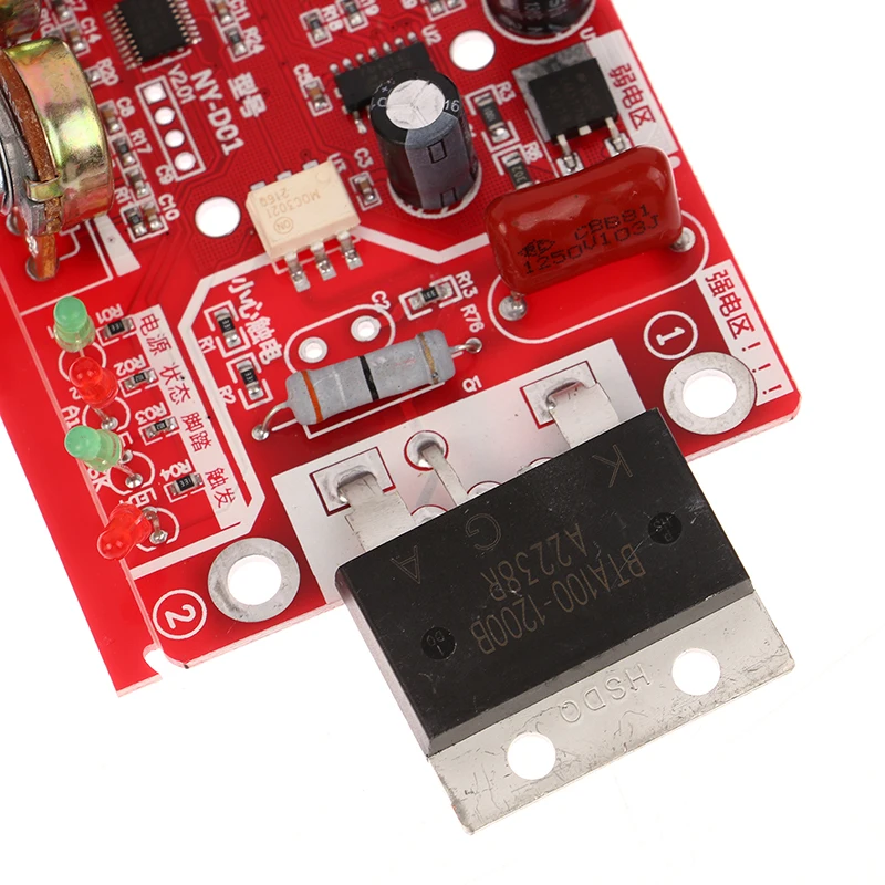 NEW Spot Welder Module 40A 100A Spot Welding Machine Control Board Adjust Time Current Transformer Controller Panel Accessories