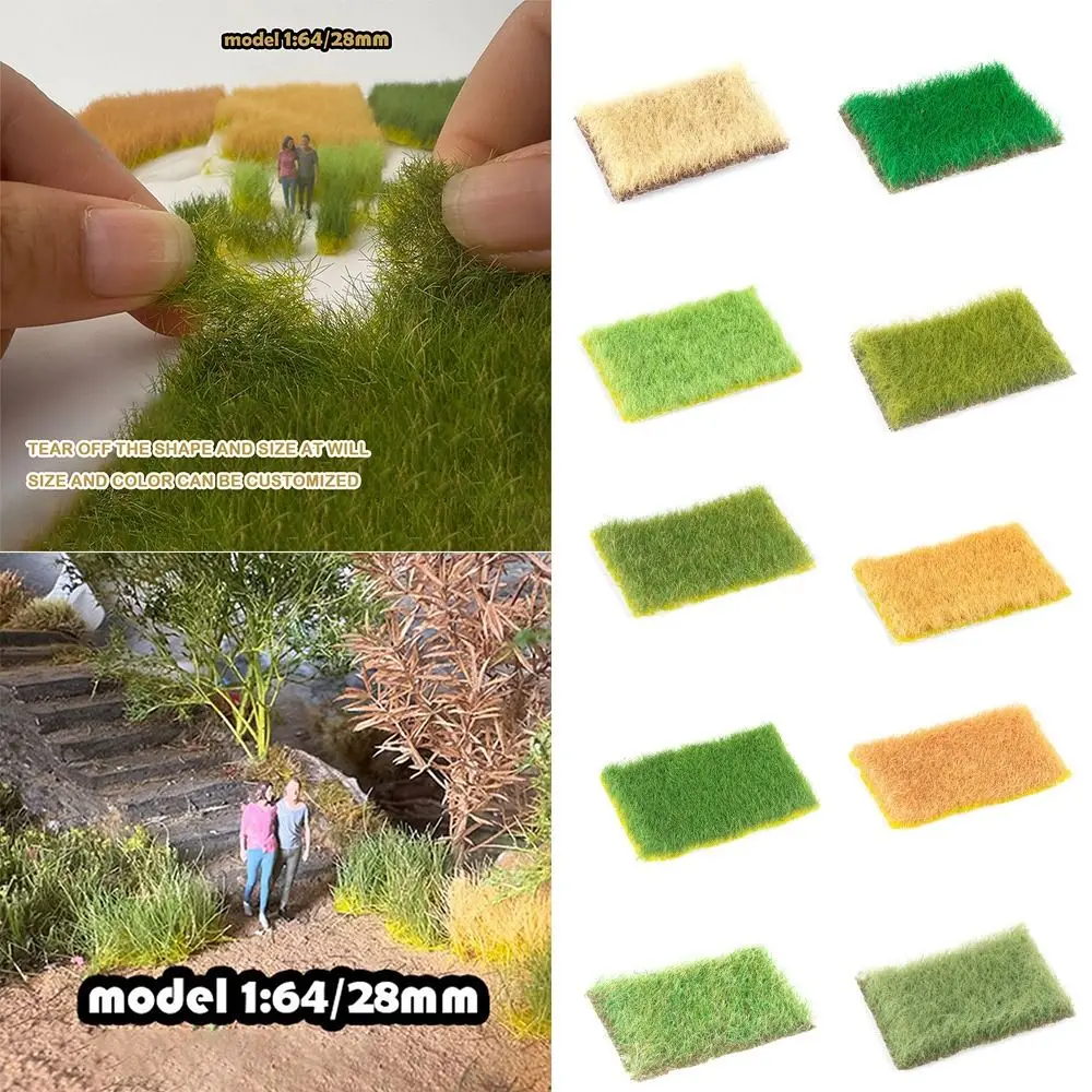 DIY Simulation Lawn Fish Tank Handmade Miniature Grass Nest Model Sand Scene Yard Building Layout Miniature Landscapes Home