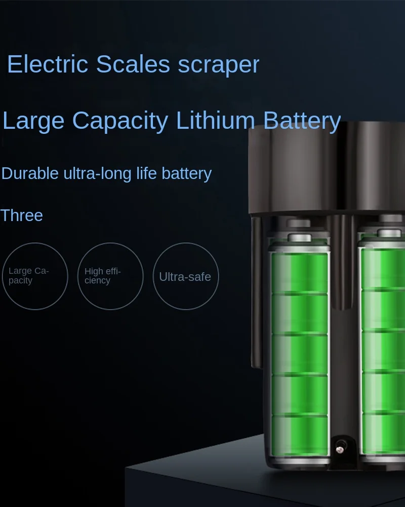 전기 물고기 저울 기계, 저울 기계 커터 헤드 어댑터, 16.8V 리튬 배터리 충전기 모터, 특수 액세서리