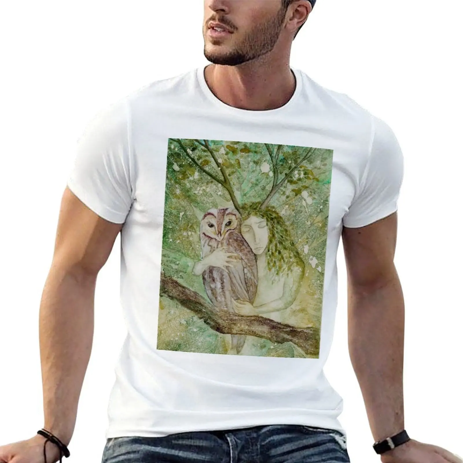 Wrapped in the Greenwood T-Shirt new edition heavyweights slim fit t shirts for men