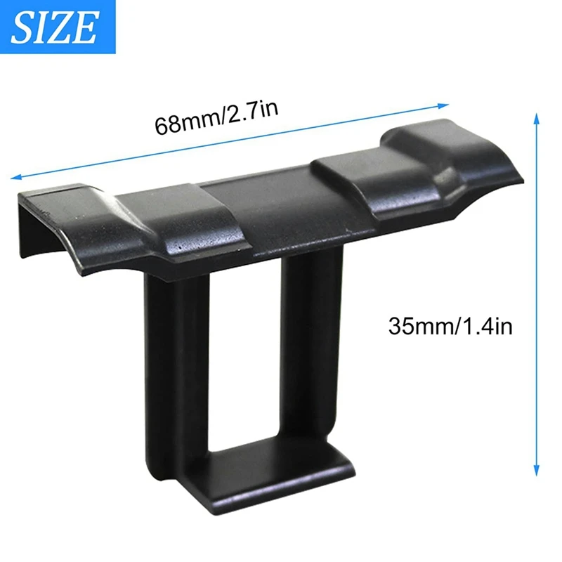 64Pc 35Mm Solar Panel Water Drainage Clips,PV Modules Clips For Water Drain Photovoltaic Panel Water Drain Clips