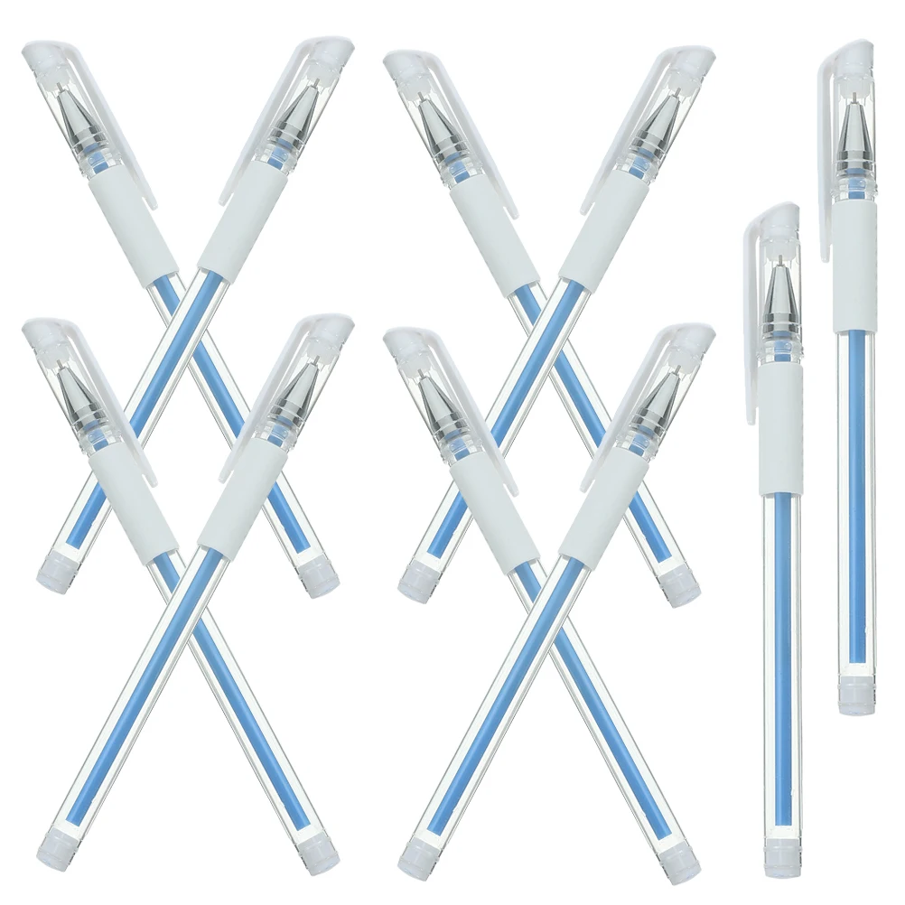 

10 Pcs Waterproof Beauty Pen Skin Marking Tattoo Eyebrow Position Marker Pens for Surgery Dye Portable Easy Grip