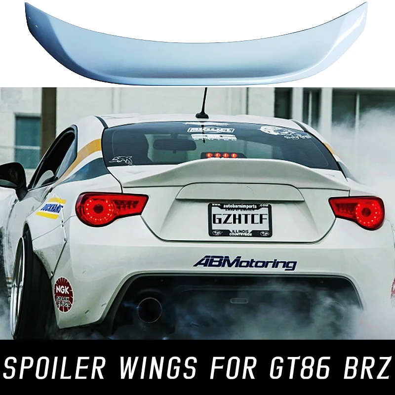 Rear Trunk Lid Ducktail Spoiler Wings For Toyota GT86 Subaru BRZ 2012 13 14 15 16 17 18 19 20 Car Exterior Tuning Accessories