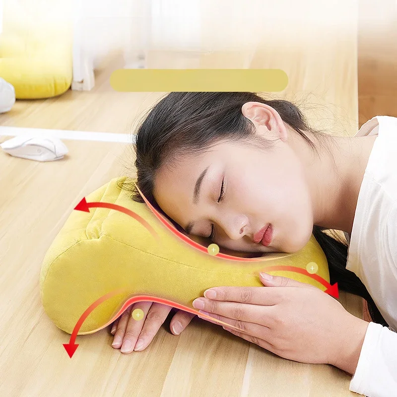 

Neck Support Office Rest Lunch Break Orthopedic Student Desk Sleeping Memory Foam Nap Pillow For Travel Headrest