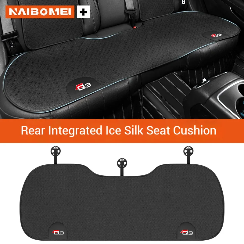 

Car Seat Cushion Ice Silk Breathable Car Front Rear Seat Protection Pad Seat Cover Four Seasons Universal For Audi Q3