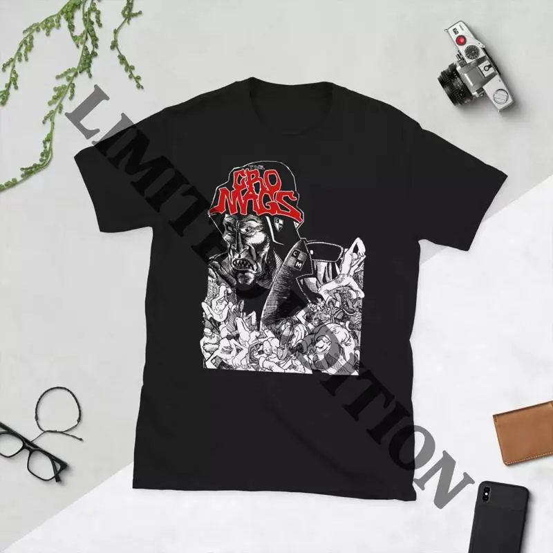 

THE CRO MAGS - T-SHIRT NYHC 80'S VINTAGE DESIGN. NEW YORK HARDCORE PUNK ROCK