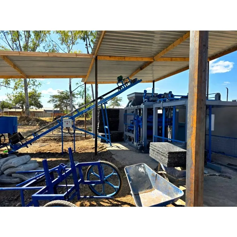 Automatic Concrete Sand Brick Production Line Paving Interlocking Hollow Solid Stock Bricks Block Making Machine