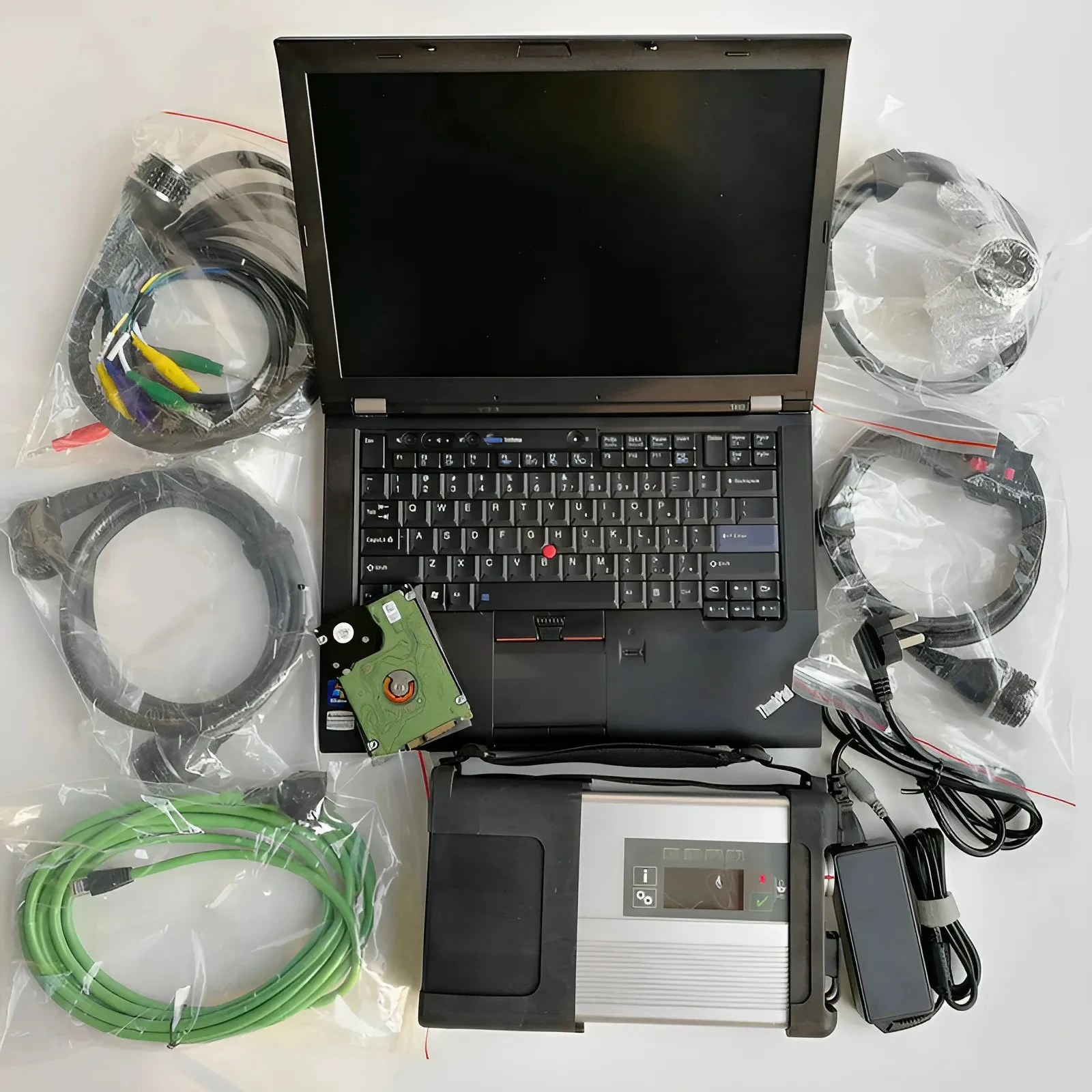 

Компактный мультиплексор MB STAR C5 с автоматической диагностикой V09.2023 и программным обеспечением X/DAS/HHT/Vediamo для ноутбука I5 CPU T410 8G