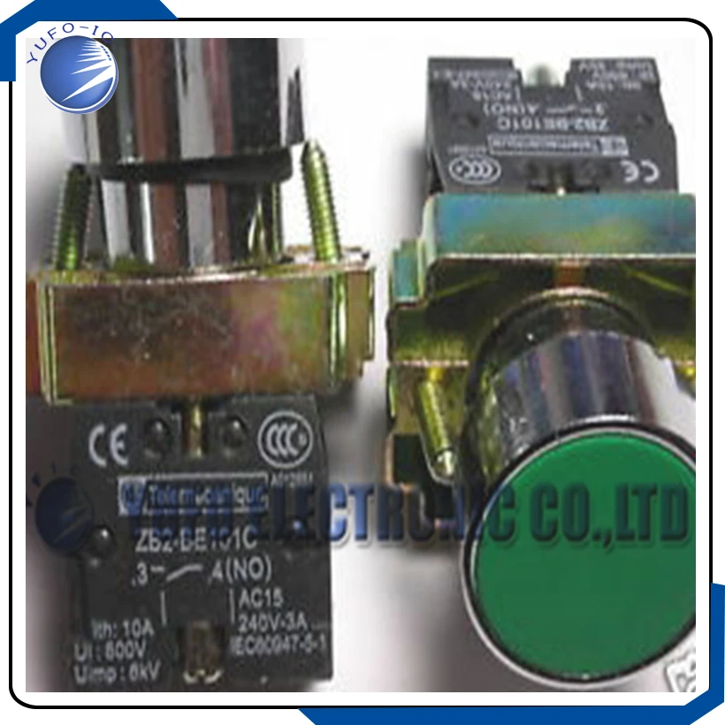 Free Shipping One Lot 2,Emergency Stop Button switch ZB2-BE101C N/O Normally Open New