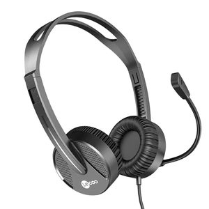 Lenovo-Lecoo Kabel-Head-Fundure-Headset mit einstellbarem Mikrofon, Sprachanruf, Webkonferenz, Online-Lehre, HT106, 3,5 mm 8 Hauptverkäufe zentrales Multimedia Lelong - №3