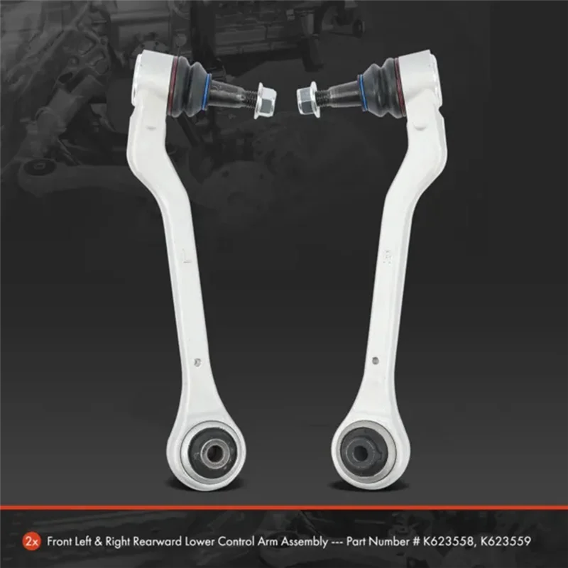 

1 пара нижнего рычага передней подвески автомобиля для Cadillac CTS 2014–23377059 23377060, аксессуары Cadillac, запчасти