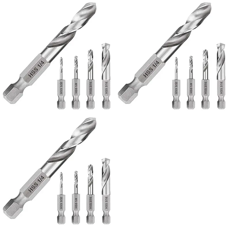 a98e-1-4-hex-shank-drill-bit-set-15pcs-stubby-drill-bit-set-for-metal-m2-short-length-drill-bit-steel-for-quick-change-chuck