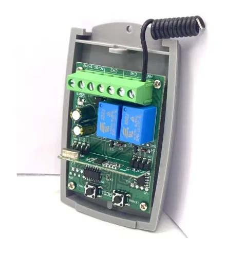 2CH Receiver Door Universal Receiver Remote Control, NOVOFERM DITEC MHOUSE AT-4, DITEC 433MHz Fixed Roll Code
