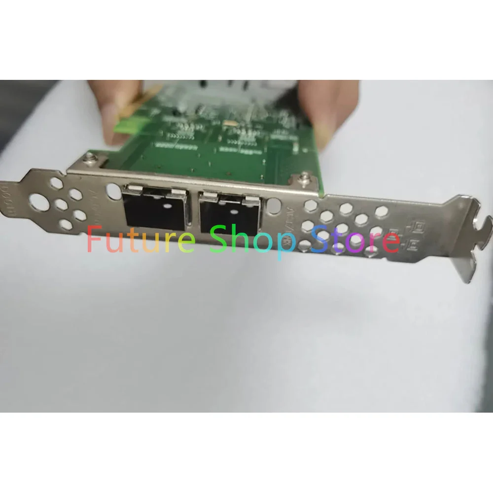 Dual port 10G network card PCIe x8 interface, dual SFP+optical port supporting 10G fiber transmission LREC9802BF-2SFP+