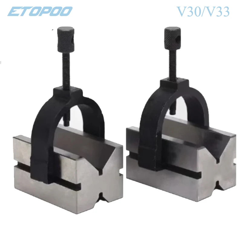 V30/V33 High Precision V Block A Type Machinist Blocks and Clamp measuring instrument