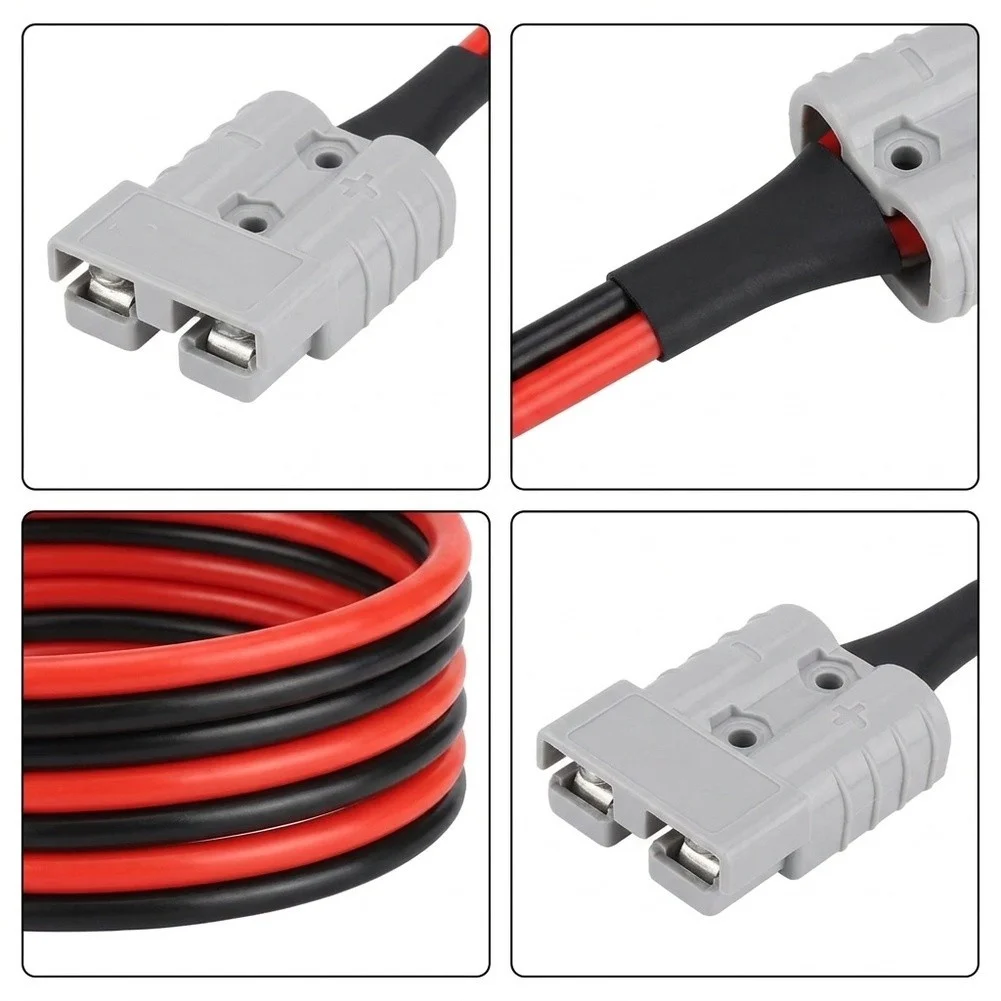 RV Charging Cable 50A Connector Cable For Outdoor Camping High Current Capacity Fast Connection Design Optimal Performance