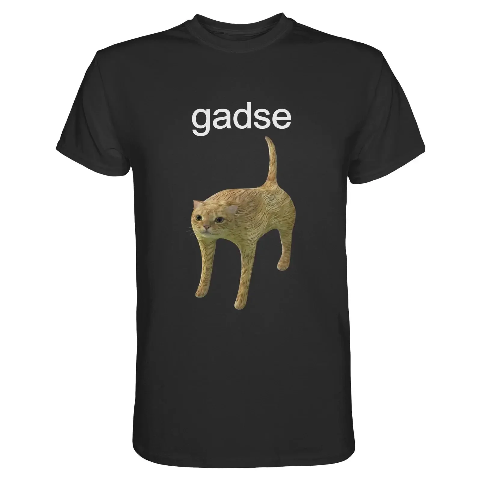 Gadse Katze T Shirt Meme Lustig Tier Internet Humor IT PC Nerd Programmierer vintage Washed Soft Stylish Top For Everyday Wear