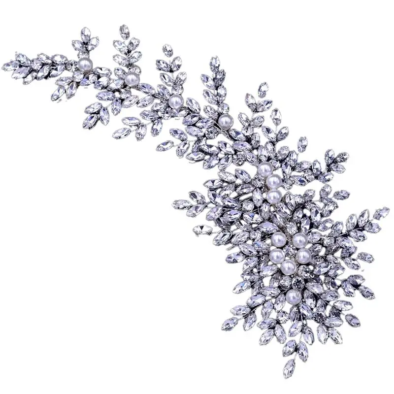 ABLL-Luxury Wedding Hair Accessories Dinnerparty Bridal Hair Headdress For Women Wedding Hair Combs Bridal Headpiece