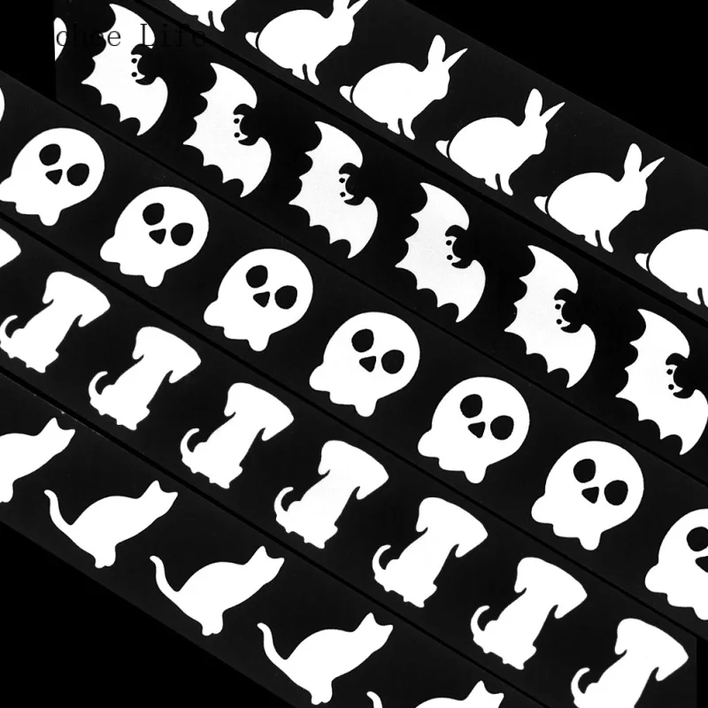 Lychee Life 100cm Cartoon Reflective Sticker Vinyl Film For Garment DIY Iron On Fabric Clothing Tape Sewing Accessories