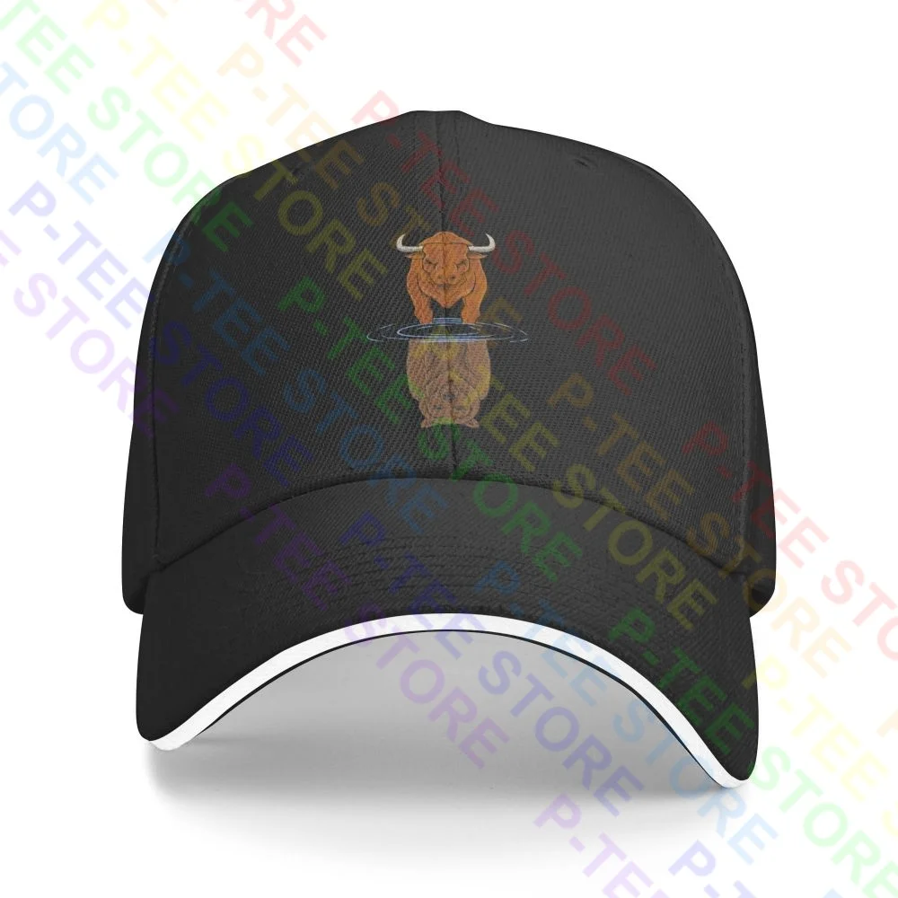 Trading Stock Market Trading Trader Bull Vs Bear Investor Sandwich Cap Baseball Cap Trucker Hat Trend