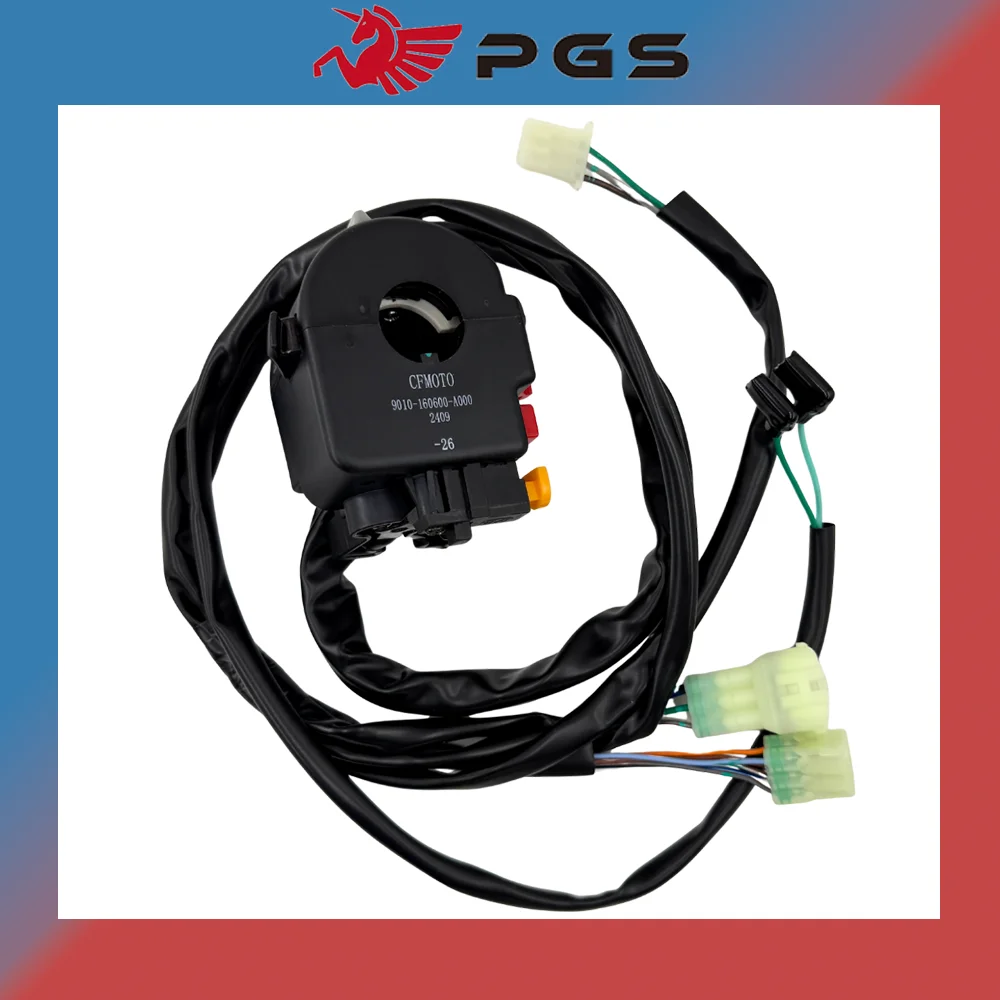 مفتاح المقود الأيسر الأصلي لأجزاء رباعية CF MOTO 500CC 600CC ATV X5 X6 Cforce 9010-160600-A000 #4