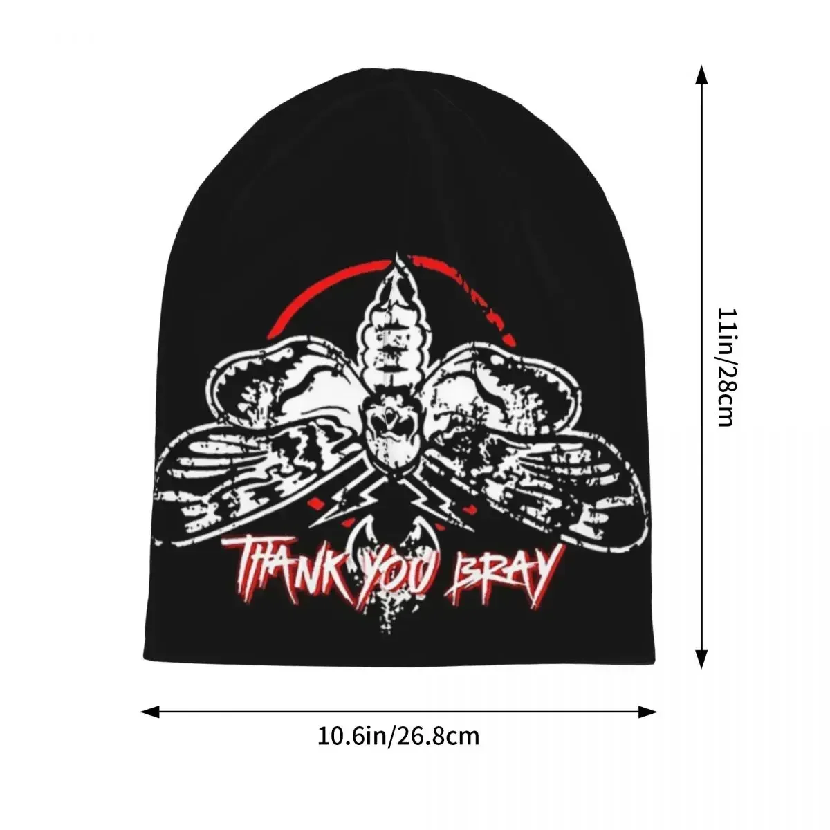 Bray Wyatt The Fiend Warm Knitted Cap Hip Hop Bonnet Hat Autumn Winter Outdoor Beanies Hats for Men Women Adult