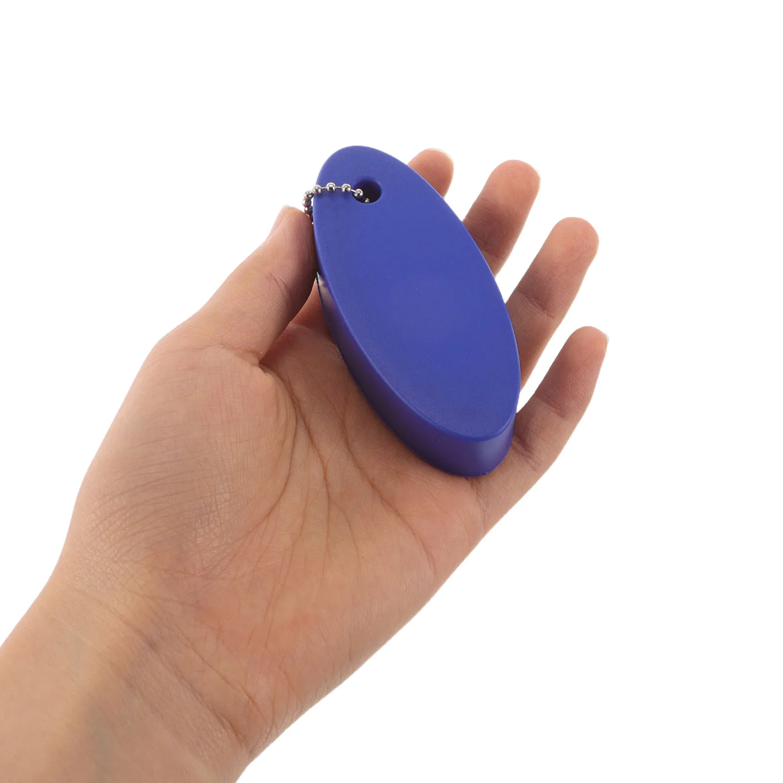 

8pcs Floating Keychain Waterproof Foam Oval Key Ring Buoyant Key Fob For Boating Sailing Fishing Pool Beach Outdoor Sports