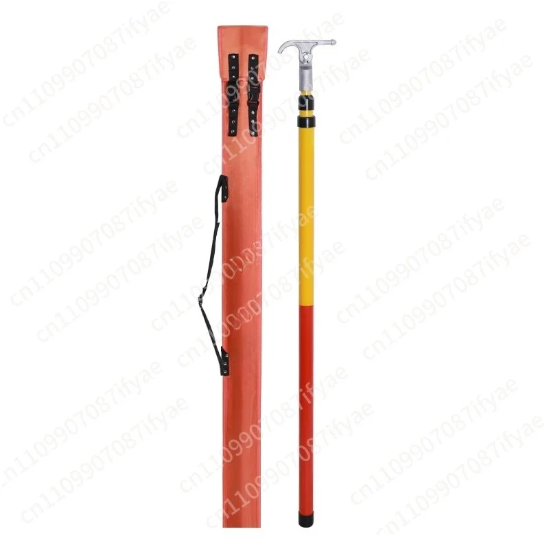 10KV 35KV Insulated Operating Rod, Telescopic High Voltage Hot Stick for Electrical Maintenance