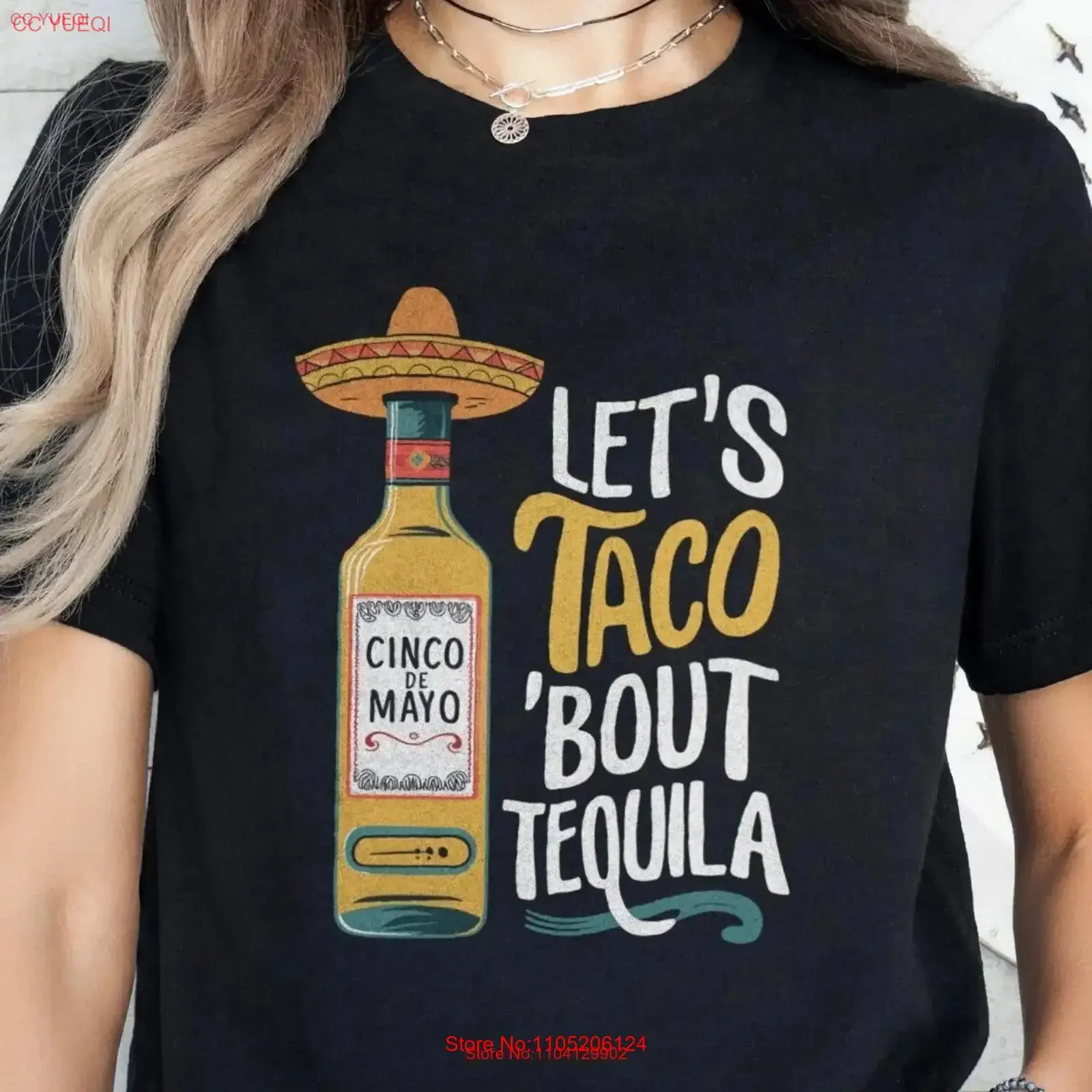 

Cinco De Mayo Taco Tequila T Shirt Mexican Holiday Festive Apparel Foodie Drinking Outfit Funny Party for Him vintage Washed
