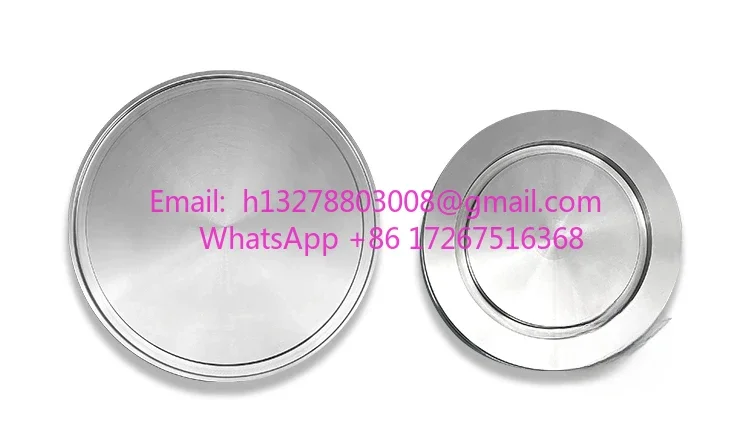 

ISO-63-160 High vacuum blind plate 304 stainless steel flange fixed plug baffle chuck