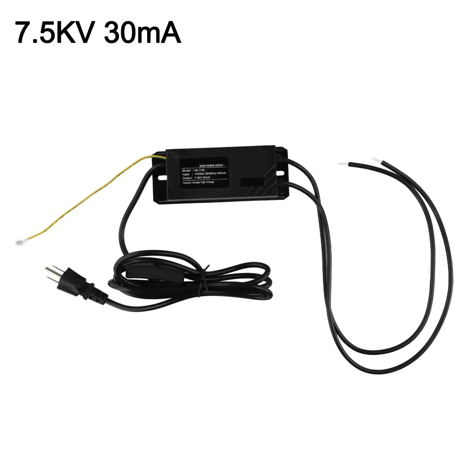 30mA Neon Light Electronic Transformer Smooth Start-Up Sealed Weatherproof Outdoor High-Frequency HV Driver For LED Billboards