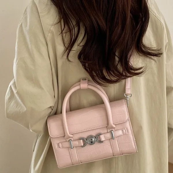 

Women’s 2026 New Light Luxury Handbag – Premium Top Handle & Crossbody Bag, Casual Small Square Purse, Versatile Shoulder Bag