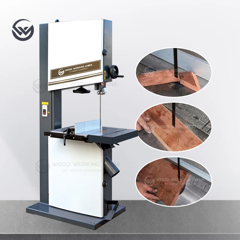 

High Precision Vertical Band Saw Machine - Metal and Wood Cutting Band Saw for Industrial Use