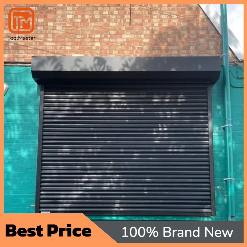【Hot Sale】Modern Insulated Aluminum Alloy Automatic Roller Shutter Door Remote Control Roll-Up Gate For Apartment Hotel Villa