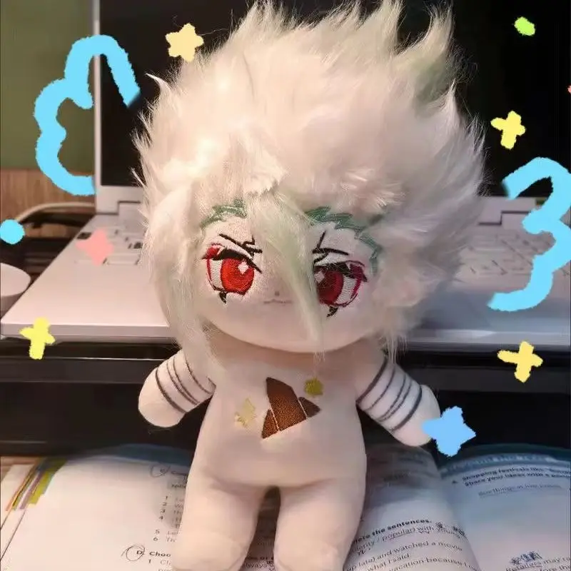 

Мягкая кукла Ishigami Senkuu для мальчиков, хлопковая кукла для косплея, аниме, наряд, мягкие игрушки, фигурки кукол, рождественский подарок