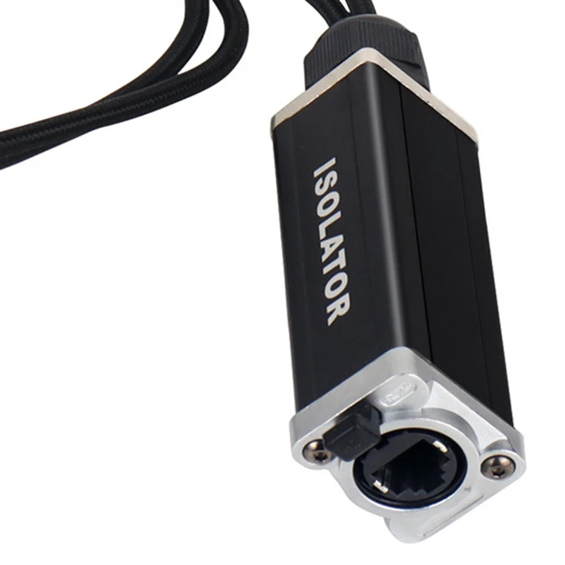 2 Channel XLR Network Cable Extender Network Signal Extender 3Pin XLR Male to RJ45 Ethernet Extender Male-A79M