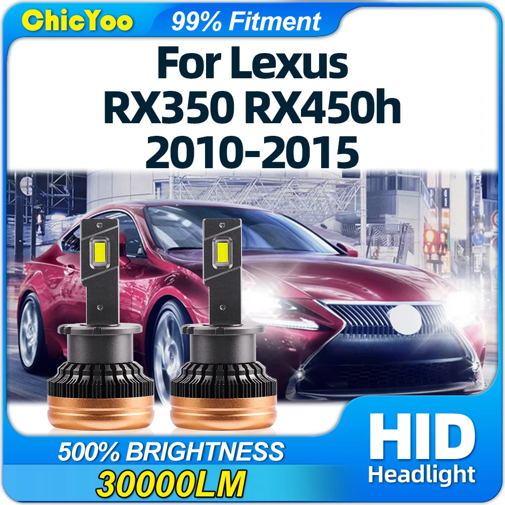 

LED Headlight Bulbs 30000LM Canbus No Error Auto Lamps 12V HID Xenon Lights For Lexus RX350 RX450h 2010 2011 2012 2013 2014 2015