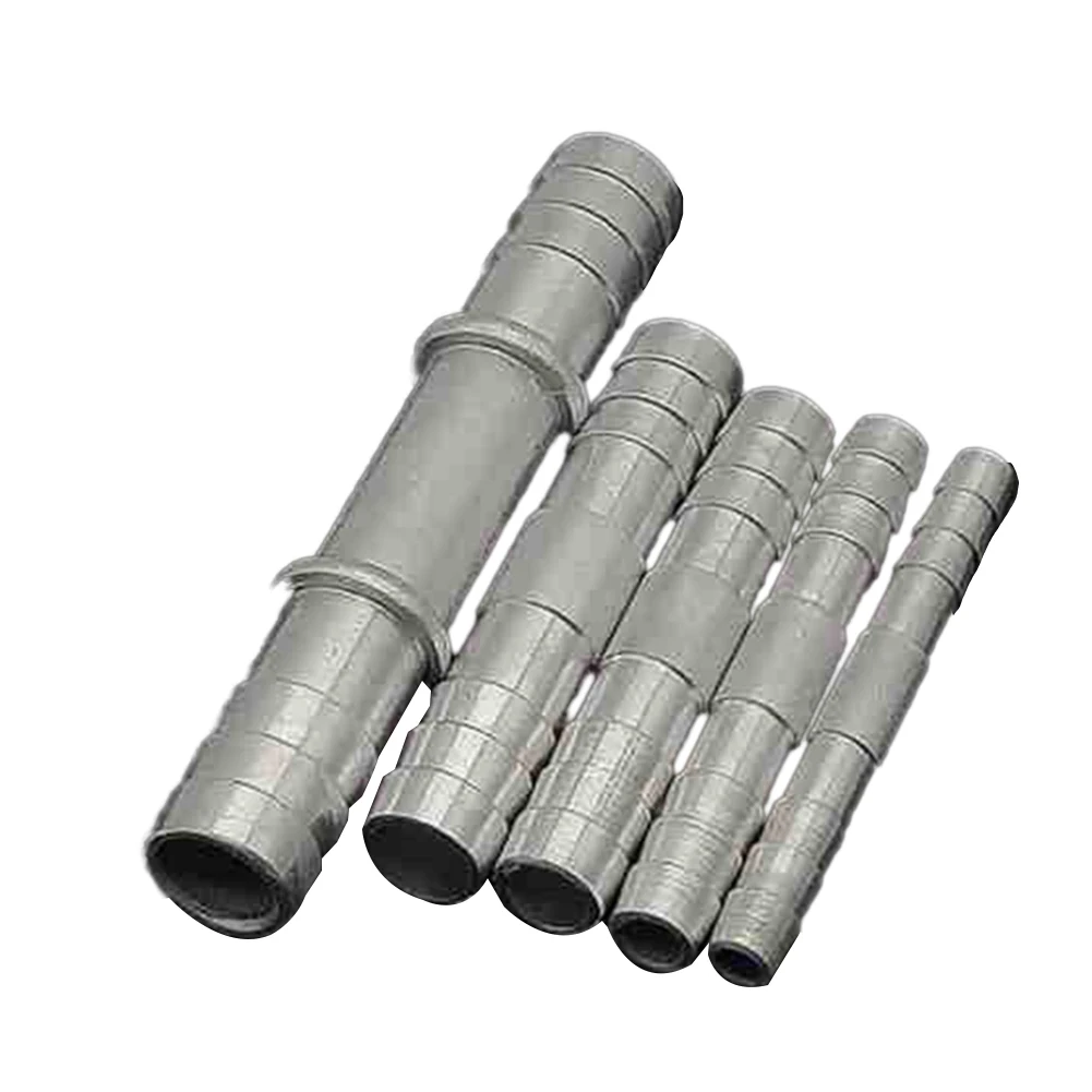 Aluminum 5x A C Hose Barb Thermostat Accessories Auto Parts Cooling System Straight Splice Barbed Fitting Replacement