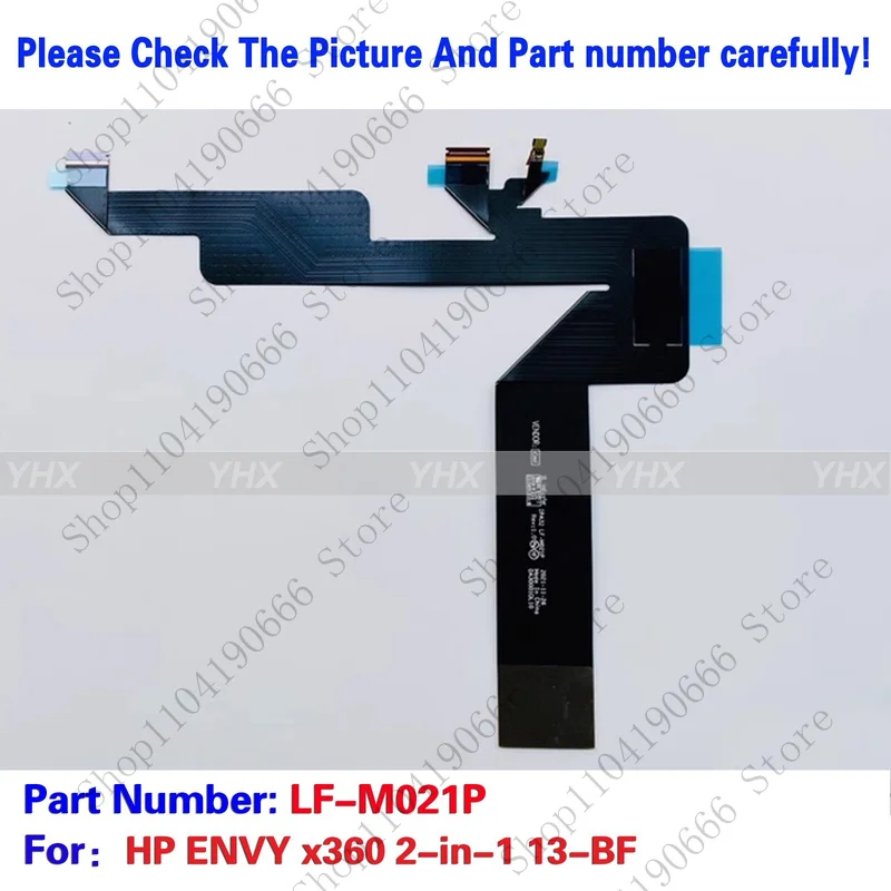 

Notebook computer components New For HP ENVY x360 2-in-1 13-BF EDP CABLE LF-M021P.
