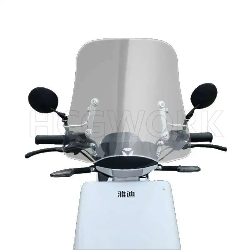 

Electric Scooter Accessories Windshield Hd Transparent Heighten for Yadea Tdr2390z