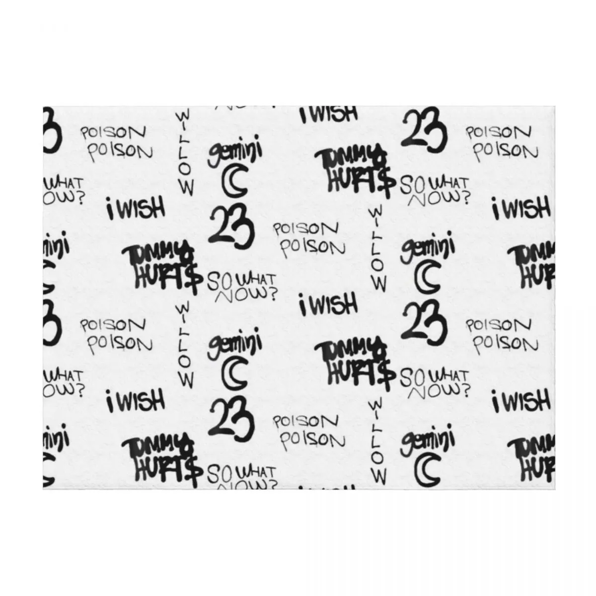 Renee Rapp Songs Throw Blanket Shaggy Thin Tourist Blankets