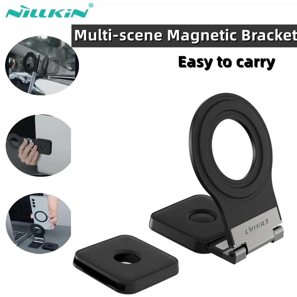 Nillkin Foldable Scaling Magnetic Car Holder For iPhone 14 ProMax Samsung Note 11 S22 Xiaomi 13 pro Use in Multiple Scenarios