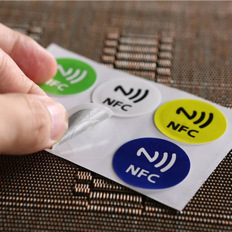 Nfc Tags  Nfc Sticker Non-Contact Transmission High Security Mobile Payment Access Control Fast Connection Low Power Consumption