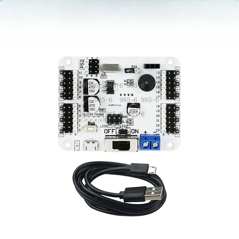 Support handle/Bluetooth/MP3 module maker DIY robot main board 24-Way servo controller/control board
