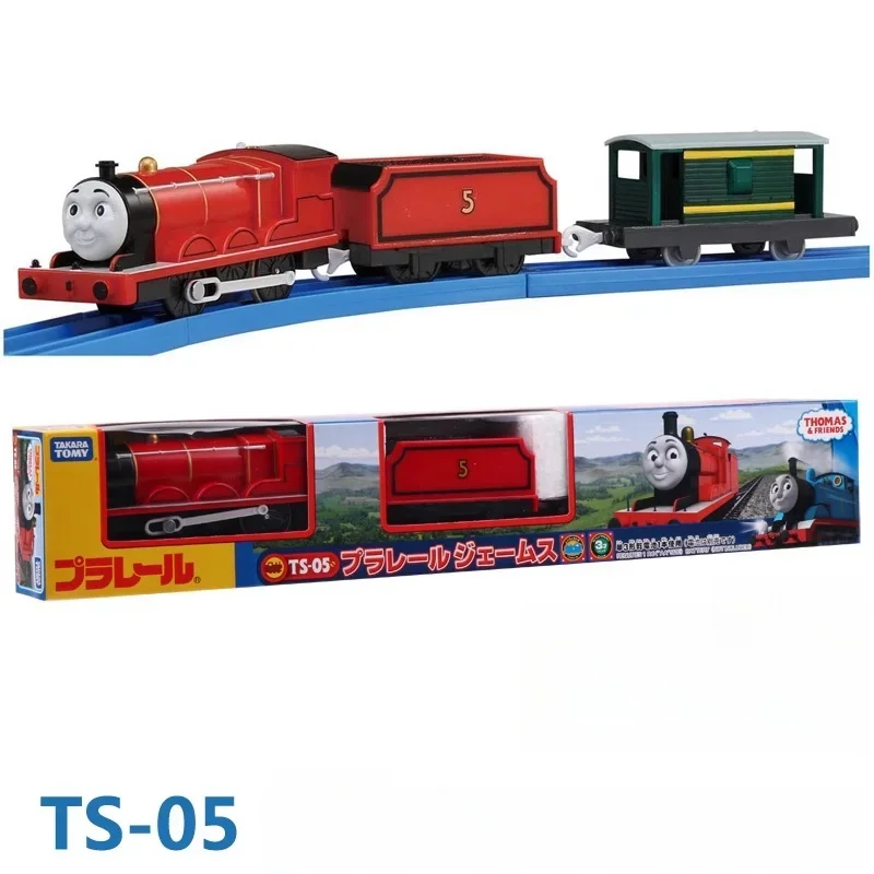 TAKARA TOMY mainan kereta listrik, hadiah liburan untuk anak laki-laki, mainan model kereta listrik TOMY simulates, Thomas Gordon Sey Sino