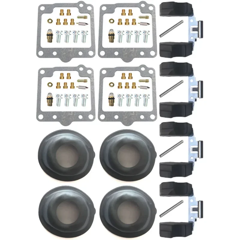 Kit de reparación de carburador de motocicleta para Kawasaki POLICE 1000 KZ1000 1991-2003 KZ 1000 diafragma de émbolo flotante del sistema de combustible